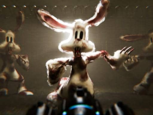 Screenshot van Zombie Eeaster Bunnies