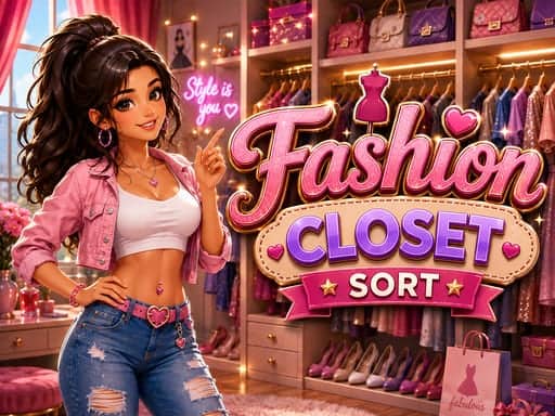 Screenshot van Fashion Closet Sort