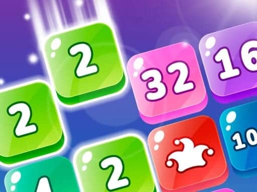 Screenshot van Merge Squares