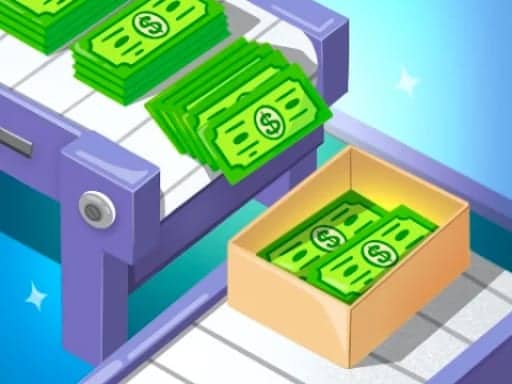 Screenshot van Idle Money Factory