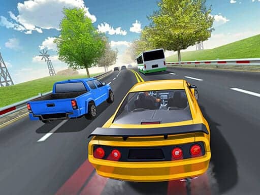 Screenshot van Traffic Racing