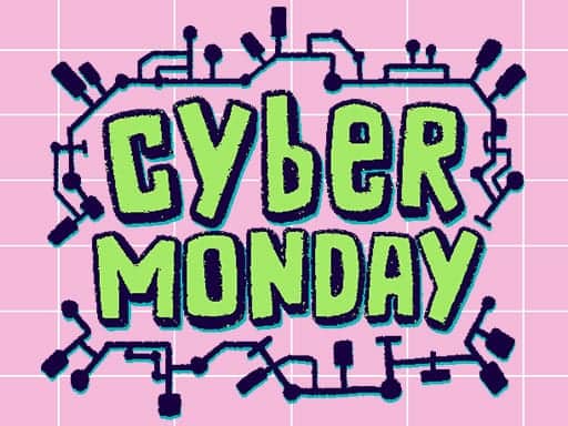 Screenshot van Cyber Monday