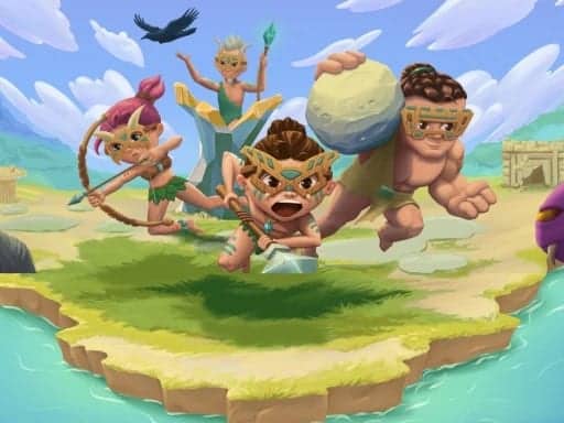 Screenshot van Savage Defenders