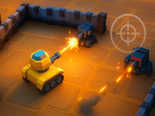 Screenshot van Super Tank Wrestle