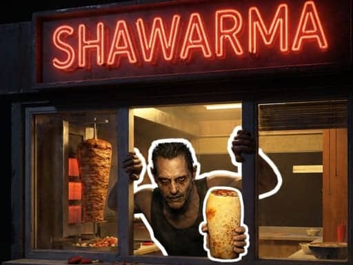 Screenshot van Scary Shawarma Kiosk: The Anomaly