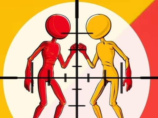 Screenshot van Stick - Color War