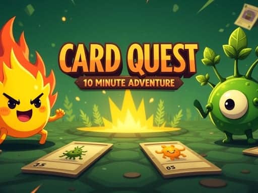 Screenshot van Card Quest: 10 Minute Adventure