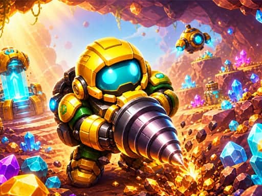 Screenshot van Miner: drilling