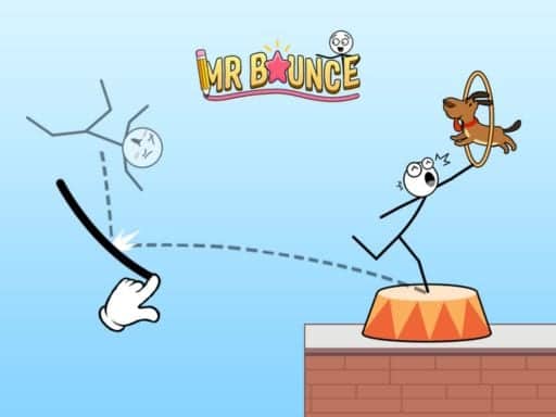 Screenshot van Mr Bounce