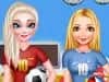 Screenshot van Bff Princess Vote For football 2018