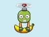 Screenshot van Banana Copter Swing