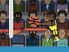 Screenshot van Basketball Slam Dunk