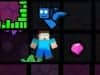 Screenshot van Minecaves Lost in Space